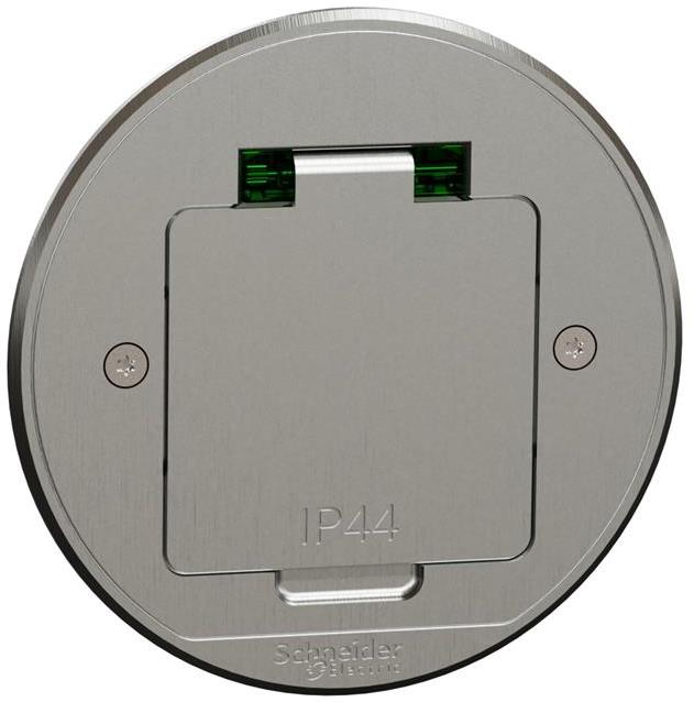 Подов контакт шуко IP44 кръгъл XS Unica System+ SE