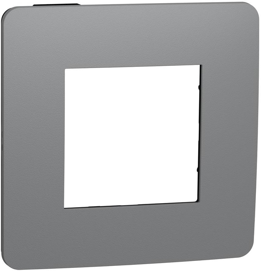 Лицева рамка 1х цвят Гранит / Антрацит Unica Studio Color SE /до изчерпване/