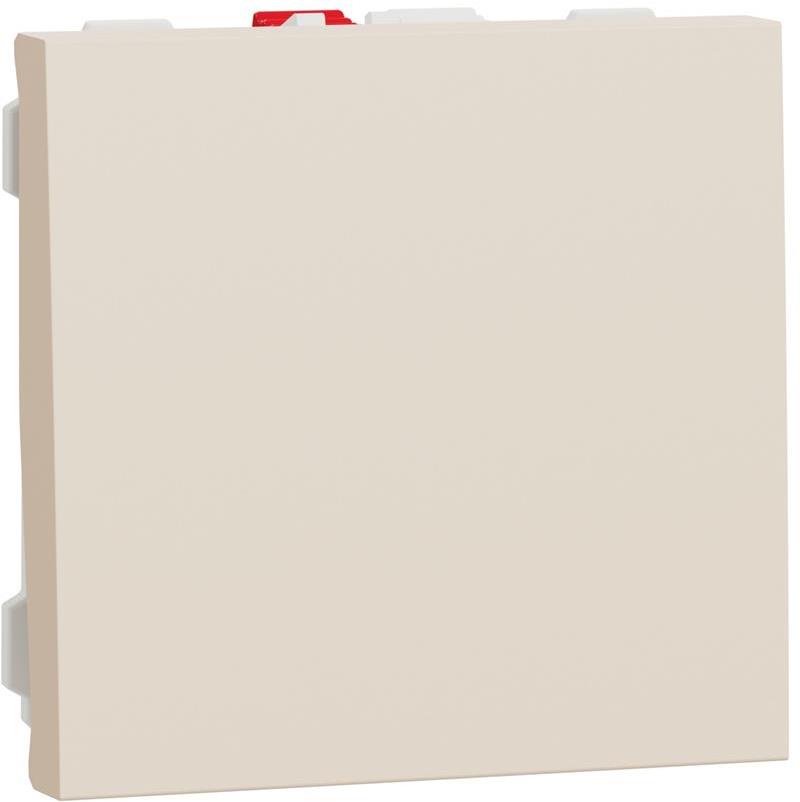 Еднополюсен ключ 2 мод. цвят Крем Unica SE