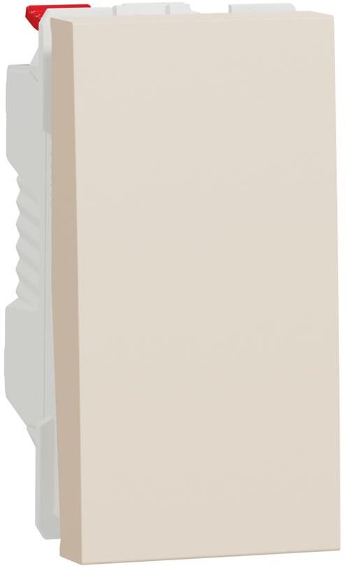 Еднополюсен ключ 1 мод. цвят Крем Unica SE