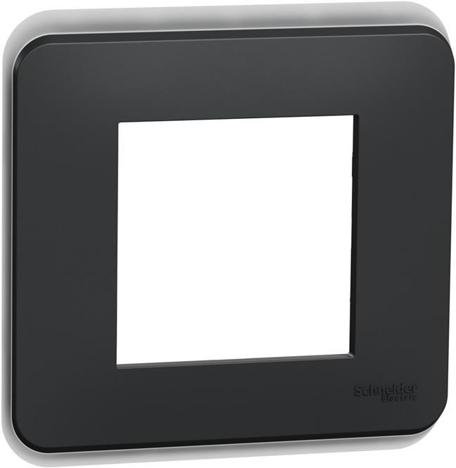 Лицева рамка 1х цвят Антрацит Unica Pro SE