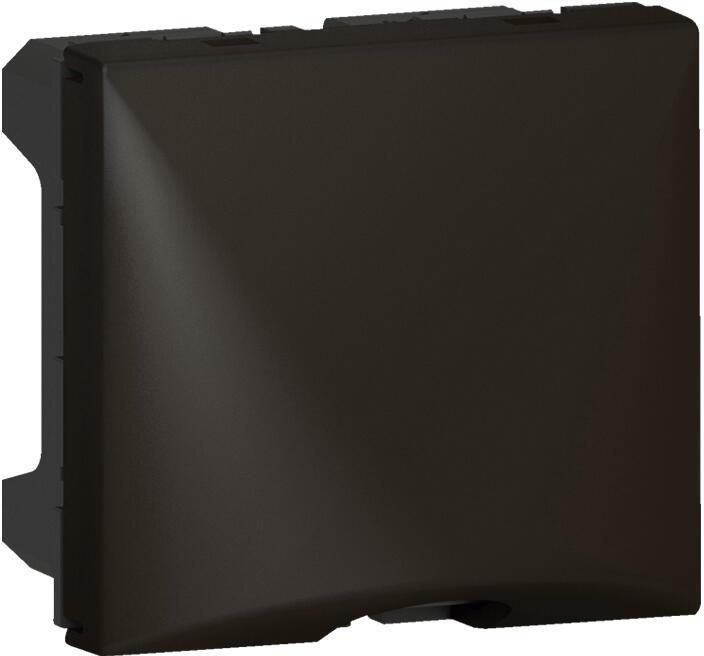 Твърда връзка 2 мод. цвят черен Mosaic Legrand