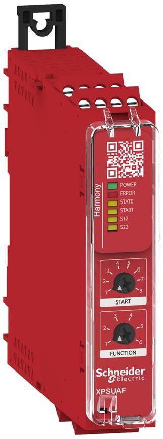 Реле за сигурност UAF Cat.4 24Vac/dc винтови клеми SE