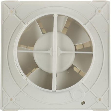 Вентилатор SILENTIS10 ф100мм, цвят Бял, 98м3/ч, 15W, 37dB комплект с клапа CATA