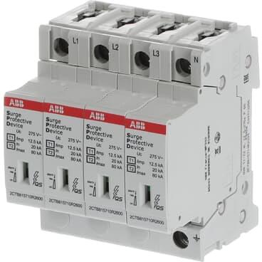 Катоден отводител тип 1+2 OVR 12.5kA 275V 4P ABB