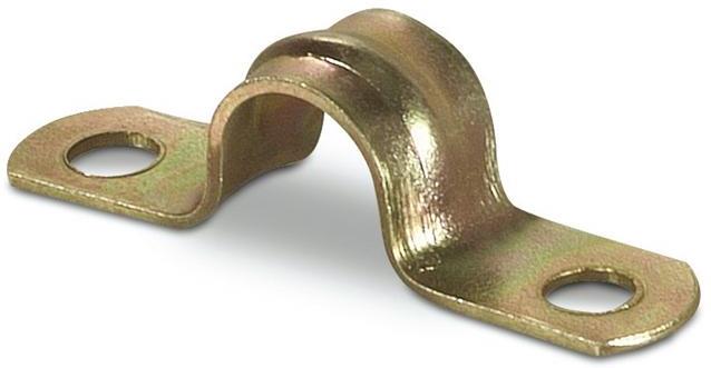 Скоба метална за тръба ф20мм двоен захват Scame