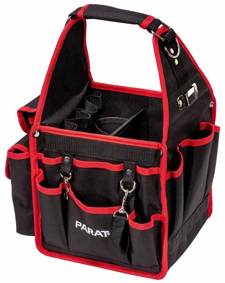 Чанта за рамо с дръжка BASIC Softbag S за 30 инструмента с усилено пластмасово дъно от синтетичен текстил PARAT