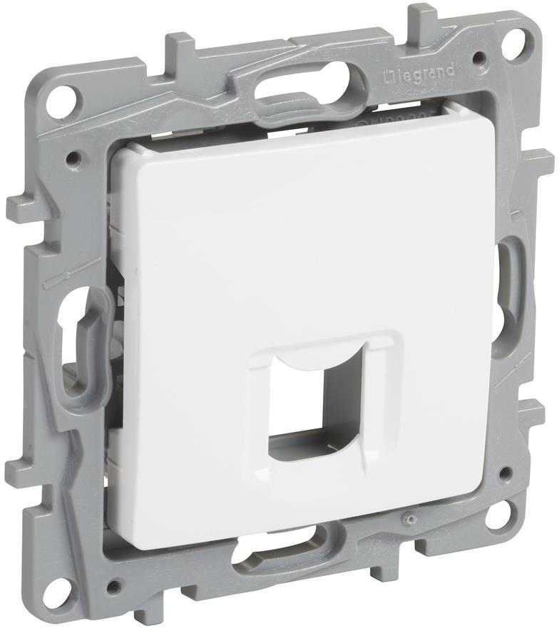 Розетка за RJ45 Keystone цвят Бял Niloe Legrand