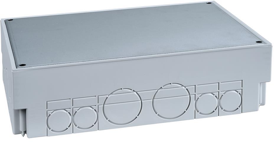 Конзолна кутия за замазка 75…95мм PVC за подова кутия 12/16 мод. Unica System+ SE