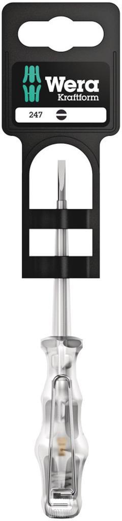 Фазомер шлиц, 0.5x3.0x70, 150...250Vac, 247 Kraftform Plus блистер Wera