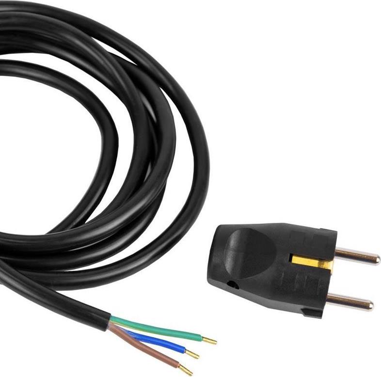 Модул ELEVATOR с 2х Шуко, с кабел 2м, цвят Черен, Bachmann