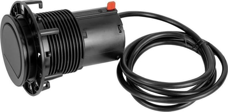 Модул ELEVATOR с 2х Шуко, с кабел 2м, цвят Черен, Bachmann