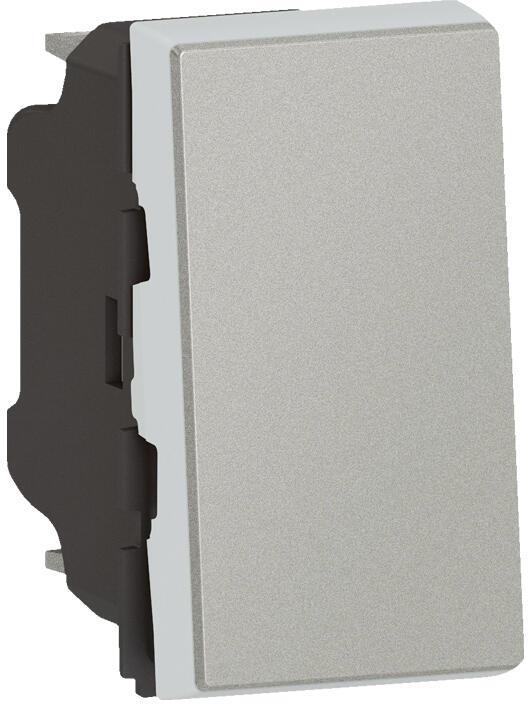 Бутон 1 мод. цвят алуминий Easy-Led Mosaic Legrand