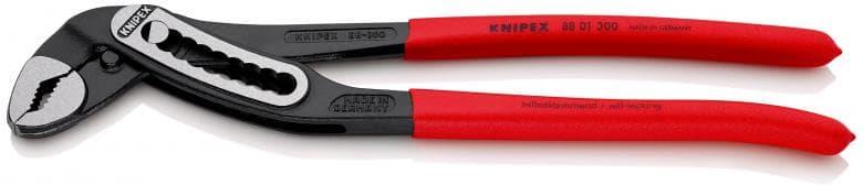 Клещи раздвижени Alligator, червена ръкохватка 300мм, Knipex