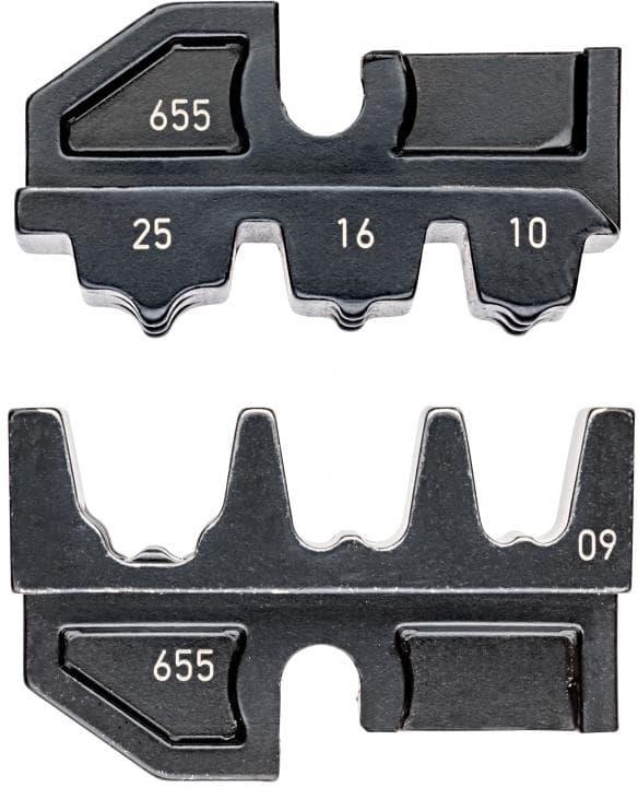 Челюсти CrimpSystem за кримпване на кабелни накрайници 10-25мм2, Knipex