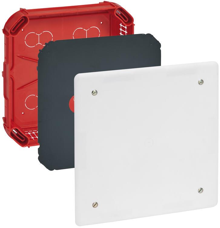 Разклонителна кутия за тухлени стени 175x175x40мм с капак Legrand