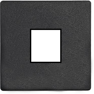 Модул IMP за 1х Keystone цвят Черен, ABL