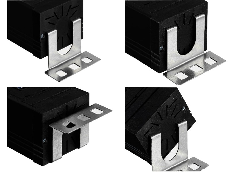 Разклонител ЧЕРЕН 6x2P+E с кабел 2 метра / 3x1.5мм2 CONNECT LINE, Bachmann