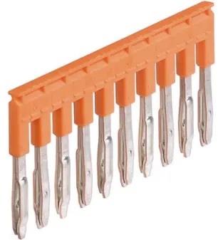 Гребен за редова клема 16мм2 10 полюса JB10-10 оранжев ABB