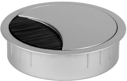 Мебелен громет LOOP ROUND Ф80мм, цвят Инокс, Bachmann