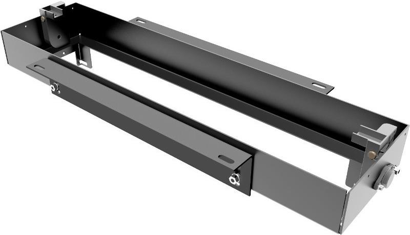 Метална основа за капак TOP FRAME 8M, цвят Черен, Bachmann