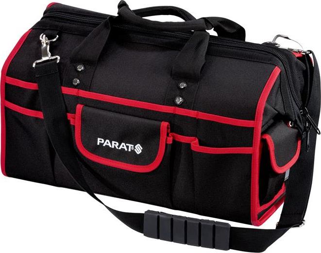 Чанта за рамо с цип BASIC Softbag M за 33 инструмента с усилено пластмасово дъно от синтетичен текстил PARAT