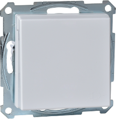 Механизъм контакт шуко с капаче 16A IP20 цвят Активно бял System M Merten SE /до изчерпване/