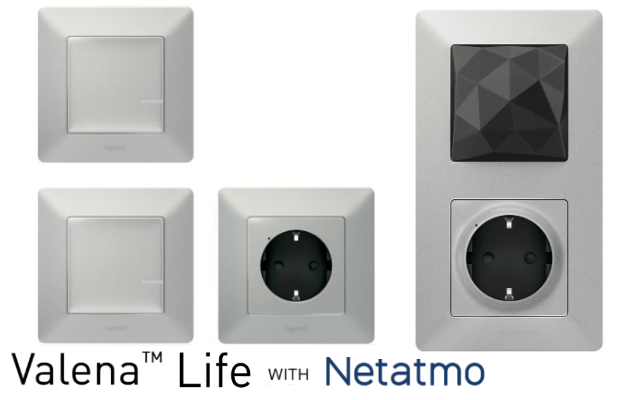 Алуминиеви механизми Valena Life с Netatmo