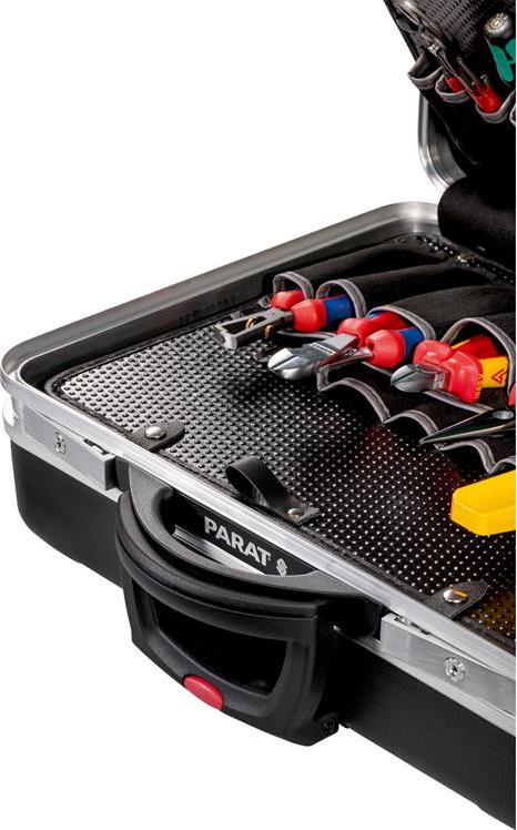 Куфар CLASSIC KingSize Roll с колела, 50 джоба за инструментити, станд. закл., X-ABS антипл. м-л, телескопична дръжка 47х36х20см