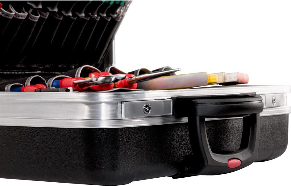 Куфар CLASSIC KingSize Roll с колела, 50 джоба за инструментити, станд. закл., X-ABS антипл. м-л, телескопична дръжка 47х36х20см