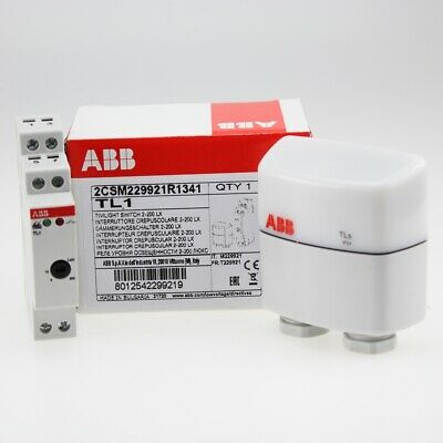 Датчик за осветеност TL1, за DIN монтаж, 1000W, комплект с фотоклетка TLs IP54, ABB