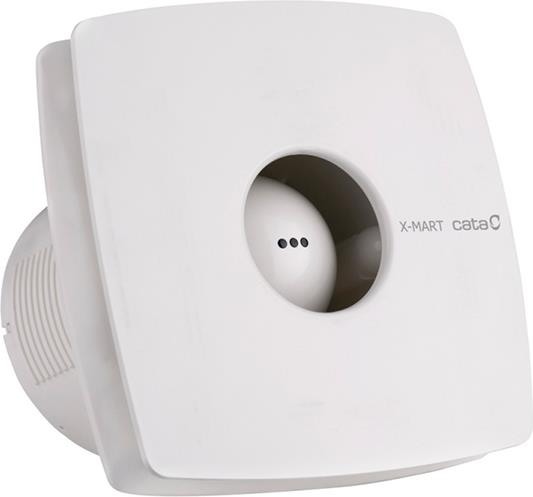 Вентилатор X-MART12 ф120мм, цвят Бял, 190м3/ч, 20W, 40dB комплект с клапа CATA