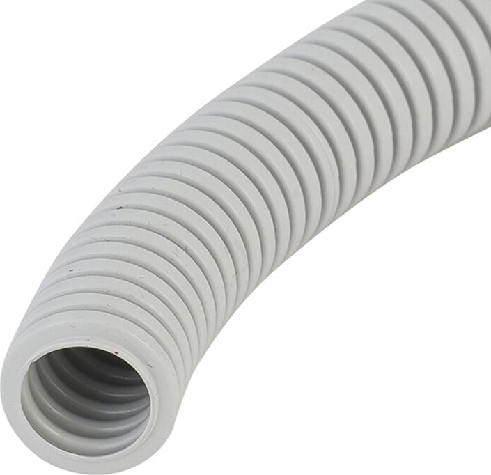 Гофрирана тръба вън. ф16мм вътр. ф10.7мм 750N клас 3321 цвят Сив 100м Legrand