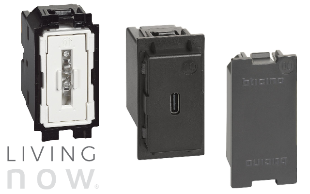 Механизми без лицеви панели LNOW Bticino