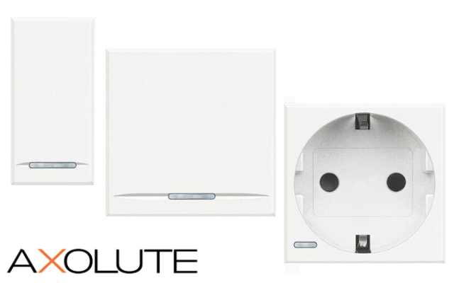 Бял механизми - HD Axolute Bticino