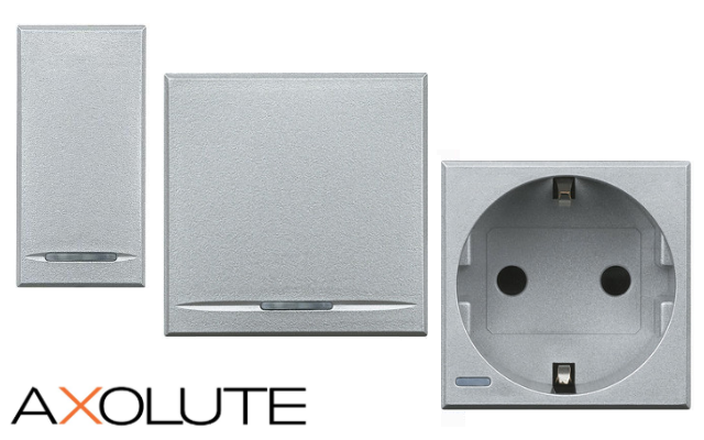 Алуминий механизми - HC Axolute Bticino