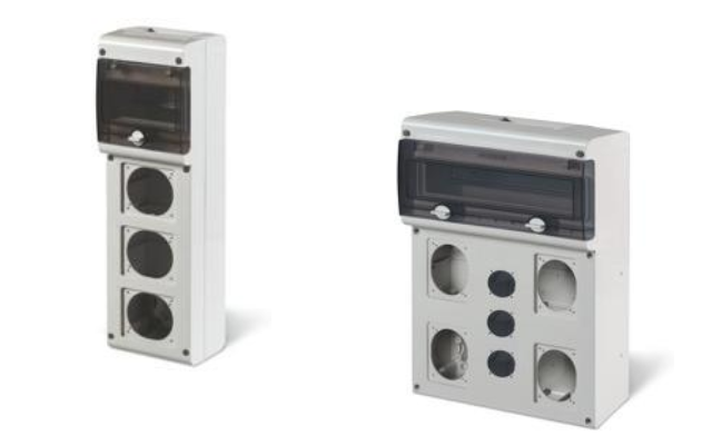 Табла за инд. контакти Block с ръкохватка Scame