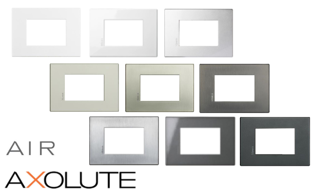 Лицеви рамки AIR Axolute Bticino