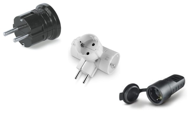 Щепсели, куплунги и адаптери Scame