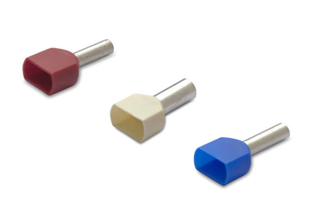 Изолирани накрайници за два проводника BM