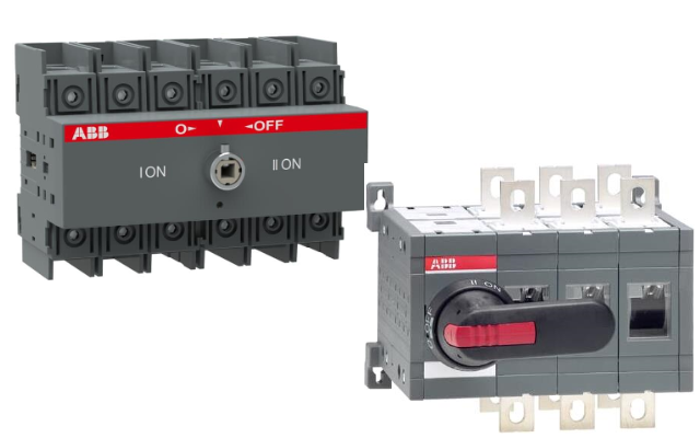 Разединители I 0 II серия OT...C и аксесоари ABB