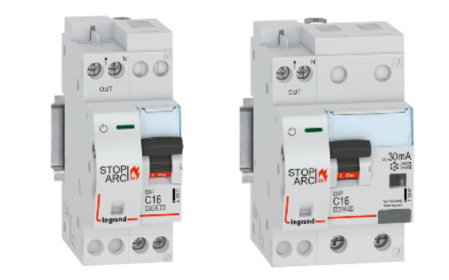 Автоматични прекъсвачи AFDD STOP ARC Legrand