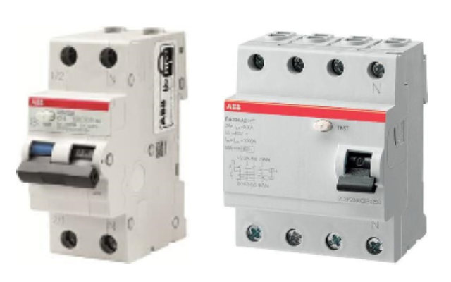 Дефектнотокови защити ABB