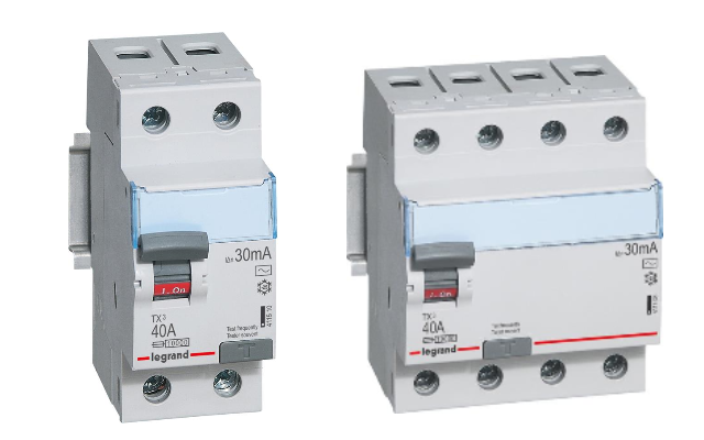 Дефектнотокова защита TX3 тип AC Legrand