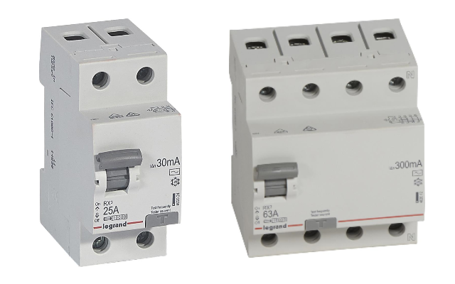 Дефектнотокова защита RX3 тип AC Legrand