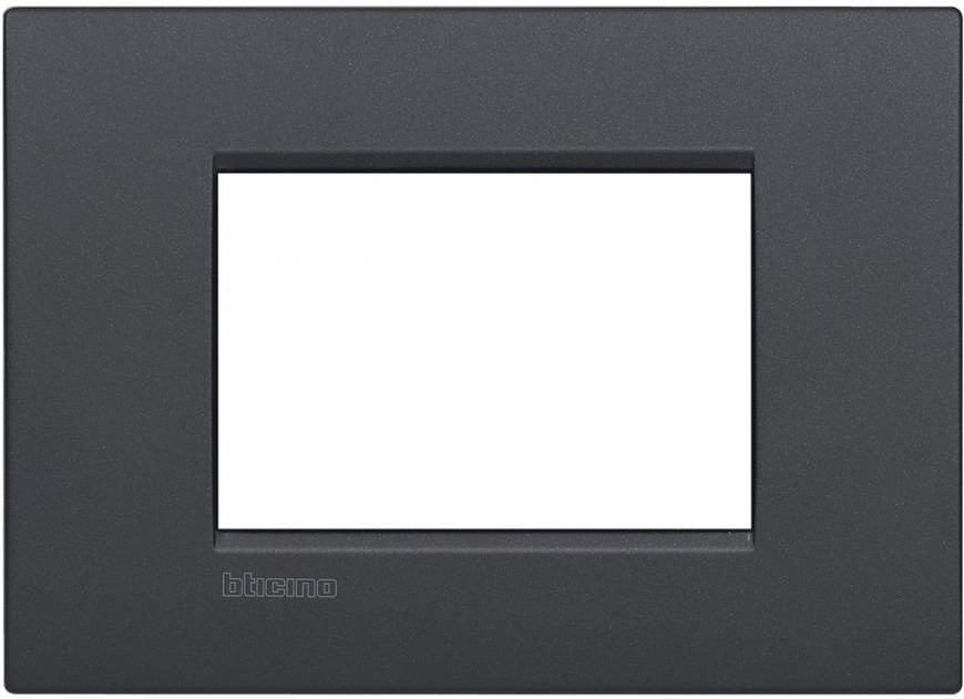 Рамка 3 мод. метална Anthracite AIR LL Bticino