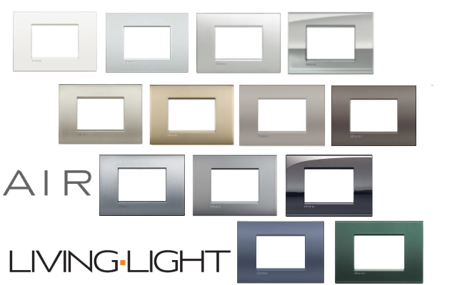 Лицеви рамки AIR LL Bticino