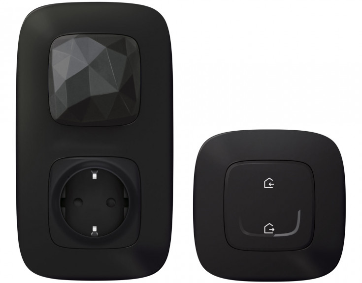 Стартов пакет Smart Valena Allure (Свързан контакт с Gateway + Master ключ безжичен) с рамки цвят Черен Legrand с Netatmo