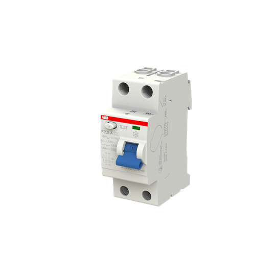ДТЗ 2P 16A 10mА серия F202 тип A ABB