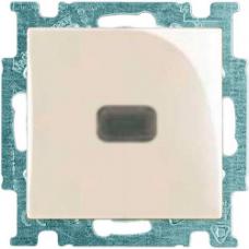 Бутон с възможност за светлинна индикация цвят КРЕМ Basic 55 ABB /до изчерпване/